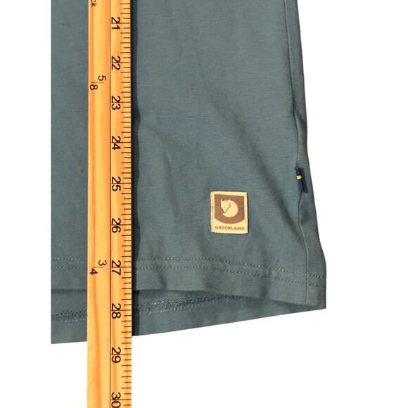 Fjällräven Greenland Henley Tee – Men’s Medium (Blue, Made in Portugal) - Picture 5 of 6